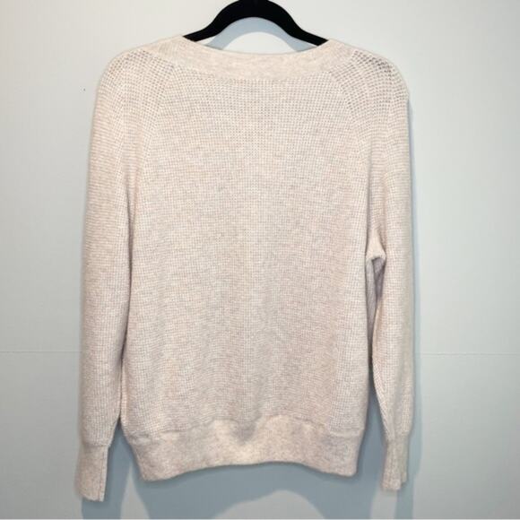 J. Crew Waffle Knit Confetti Colored Wool Blend Sweater - size XS - Picture 7 of 9